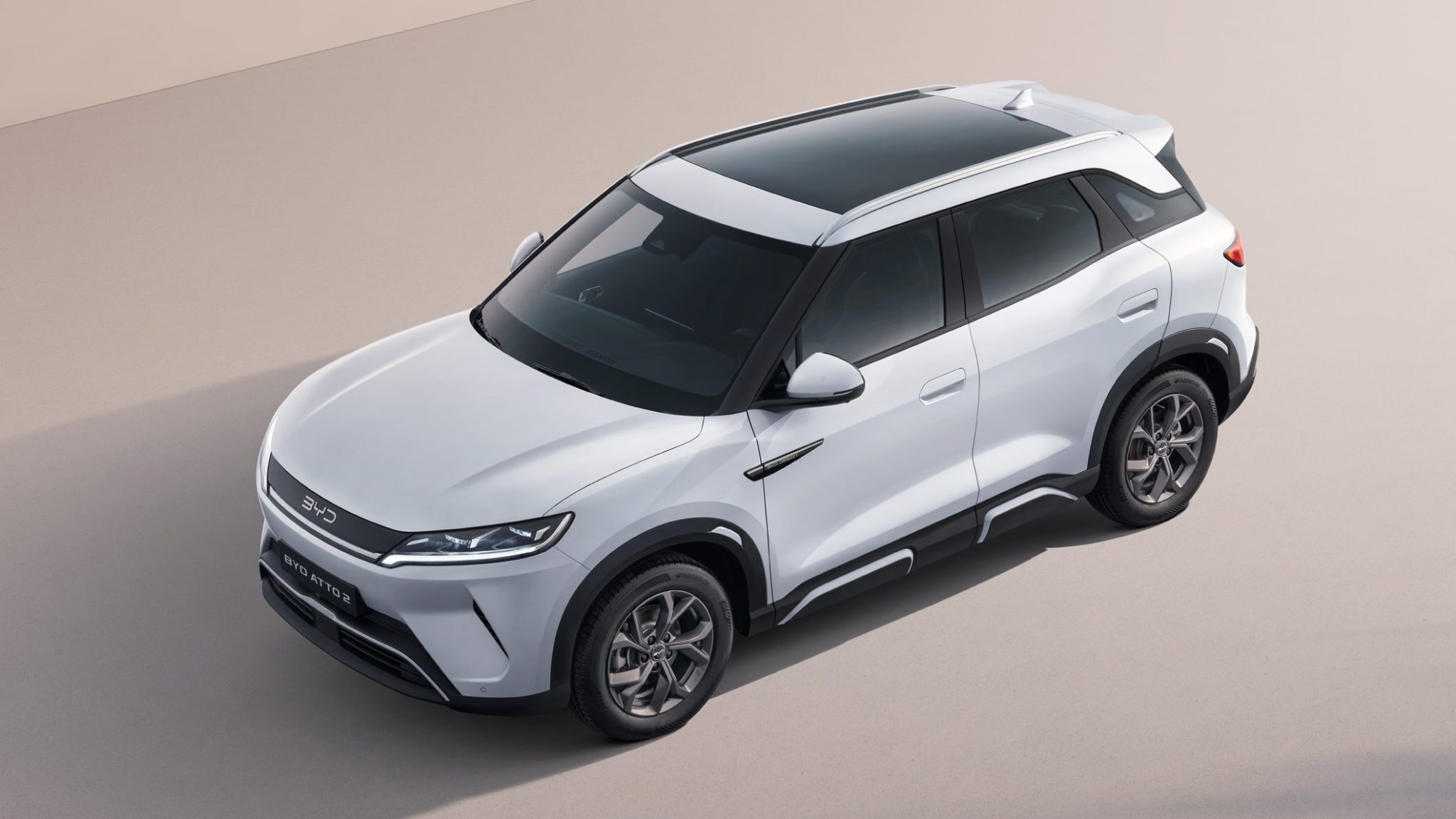 Vue du haut BYD ATTO 2